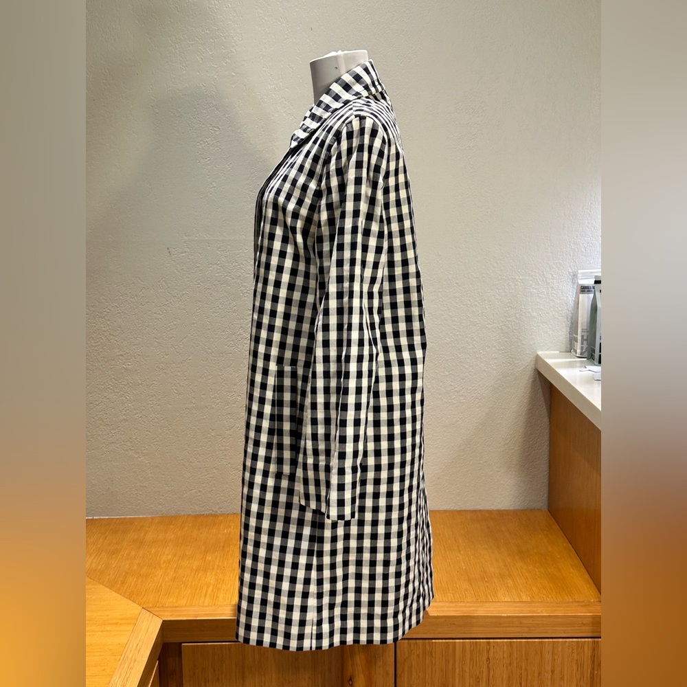 J. Crew Navy & Ivory Jacket Sz 6 - Picture 3 of 12
